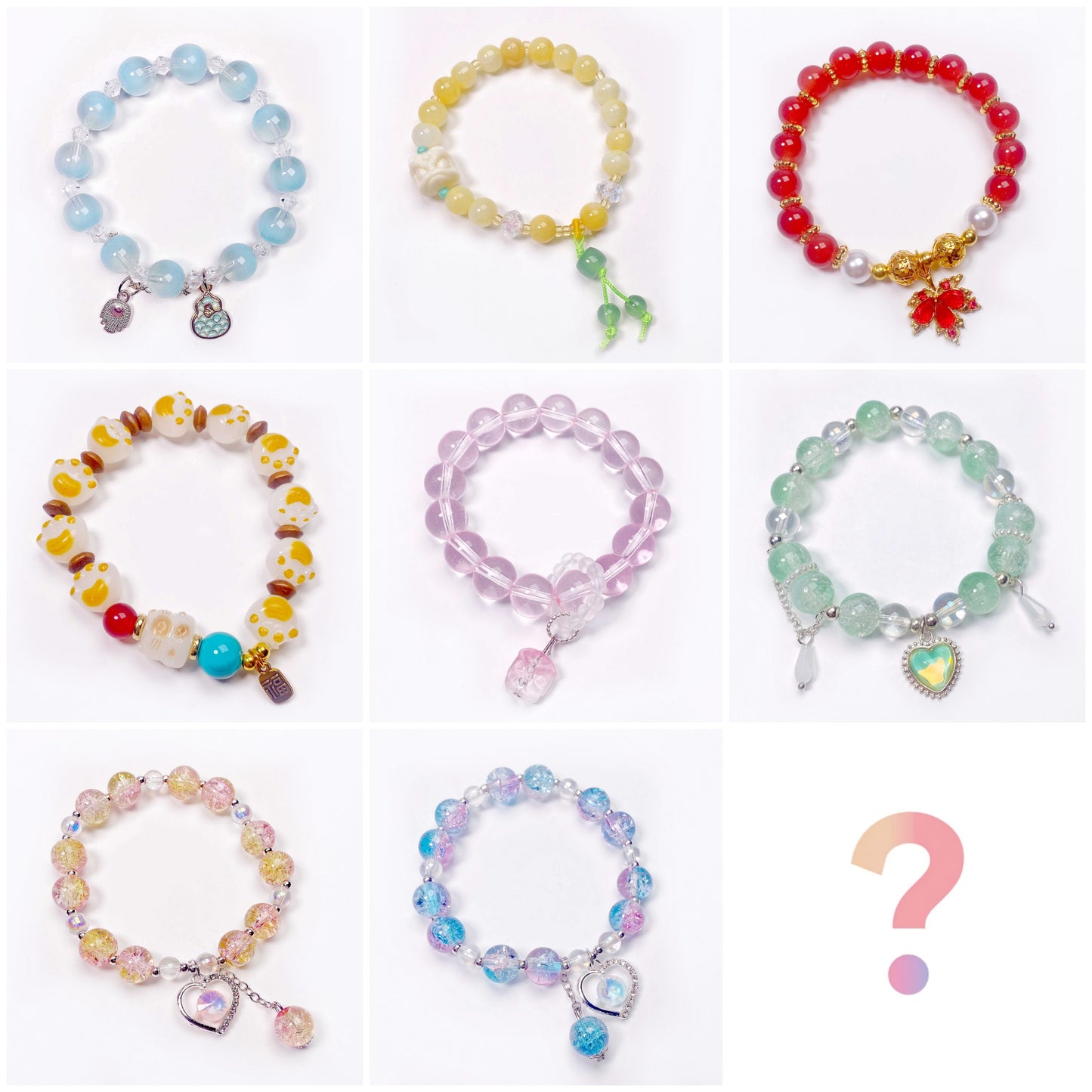 ブレスレットのブラインドボックス【リアルタイム開封付き】