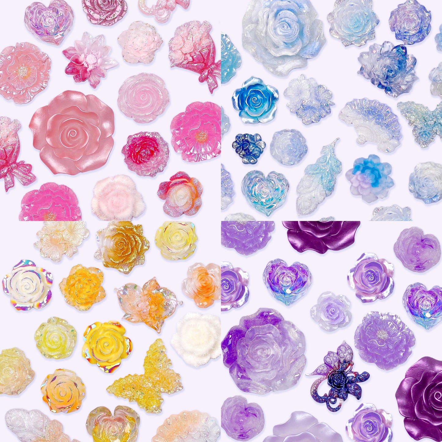 夜光レジンフラワーのブラインドボックス【リアルタイム開封付き】