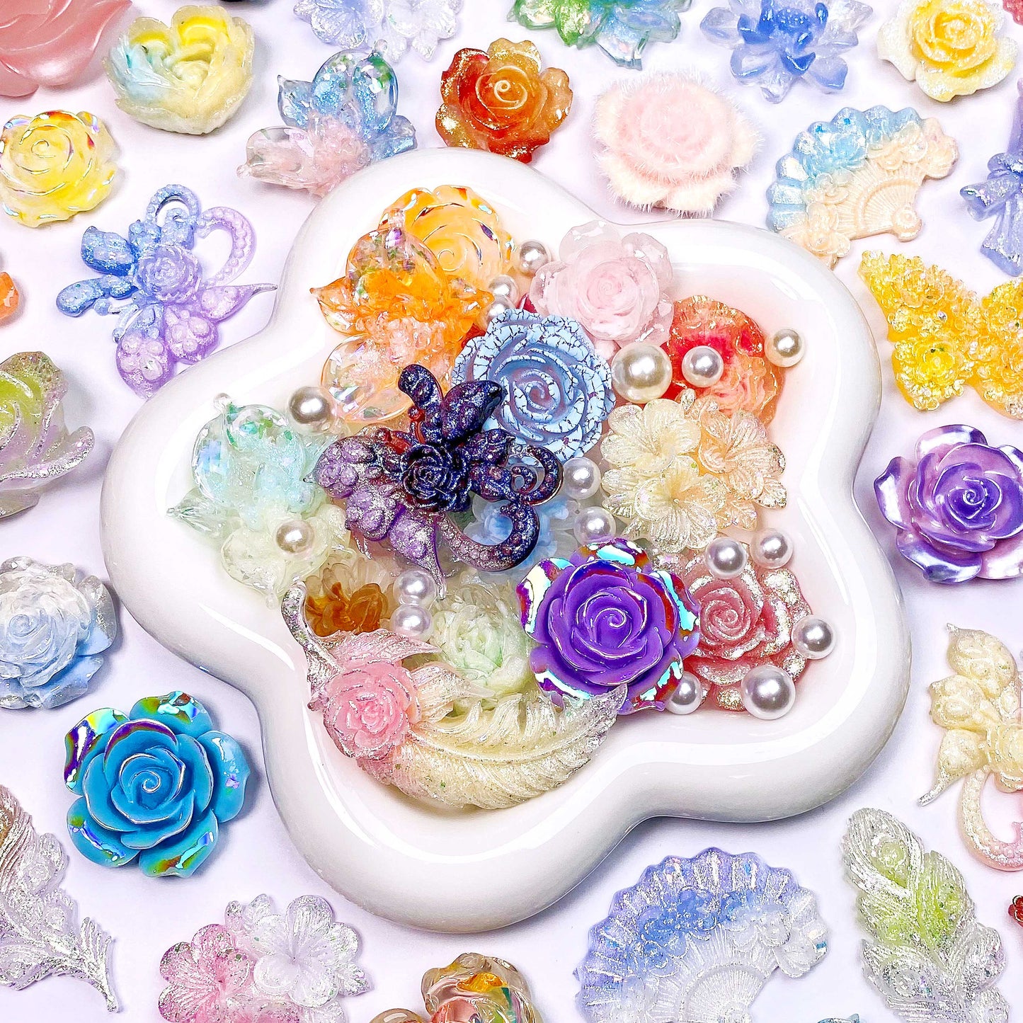 夜光レジンフラワーのブラインドボックス【リアルタイム開封付き】