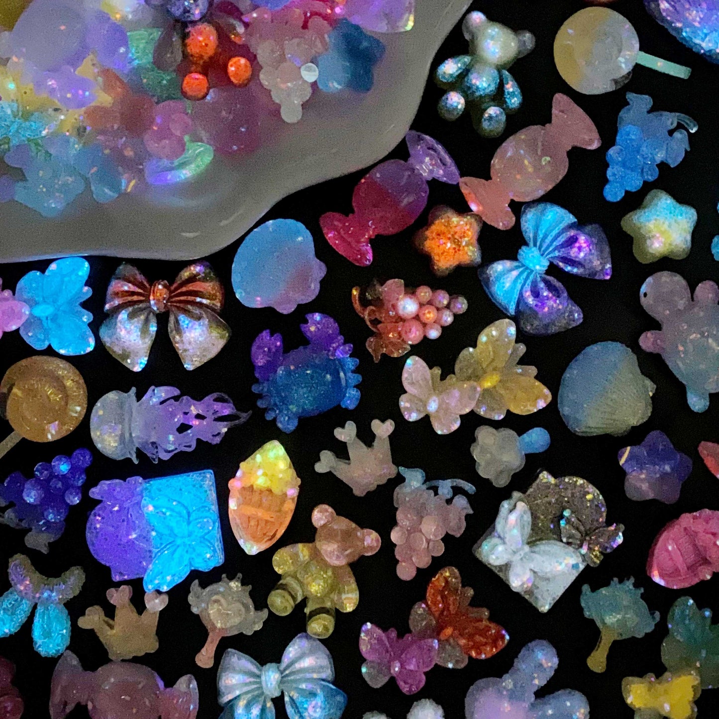 夜光DIYレジンのブラインドボックス【リアルタイム開封付き】