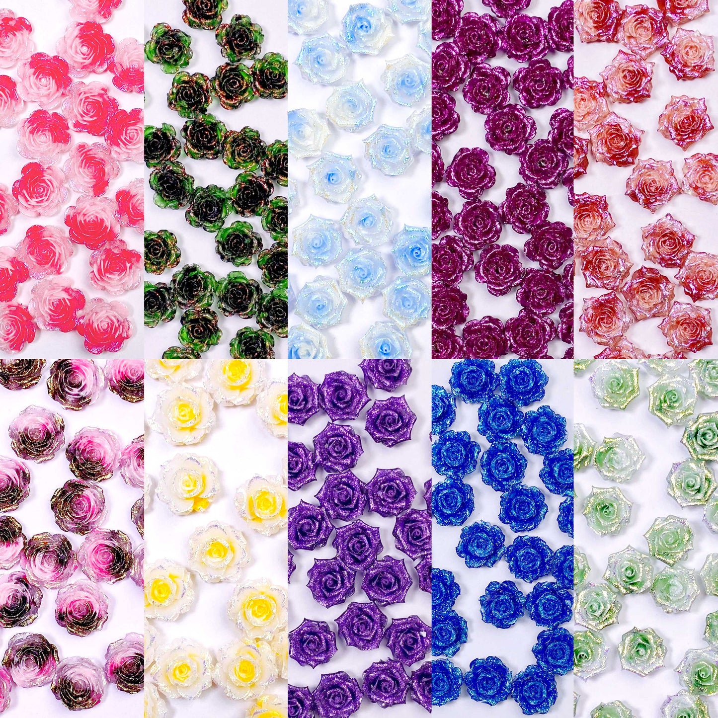 【Ver.2.0新登場】夜光ソフトレジン ローズのブラインドボックス【リアルタイム開封付き】