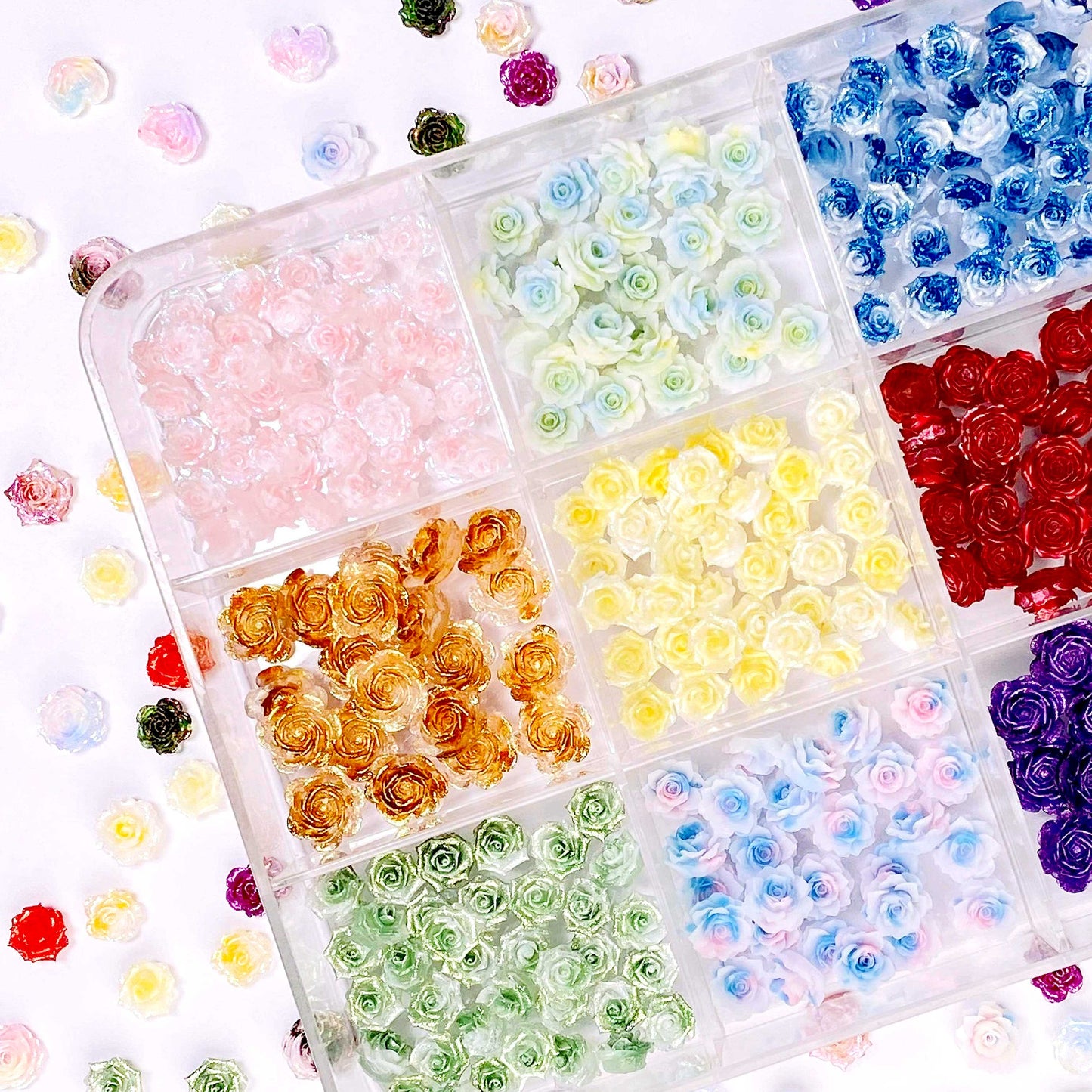 【Ver.2.0新登場】夜光ソフトレジン ローズのブラインドボックス【リアルタイム開封付き】