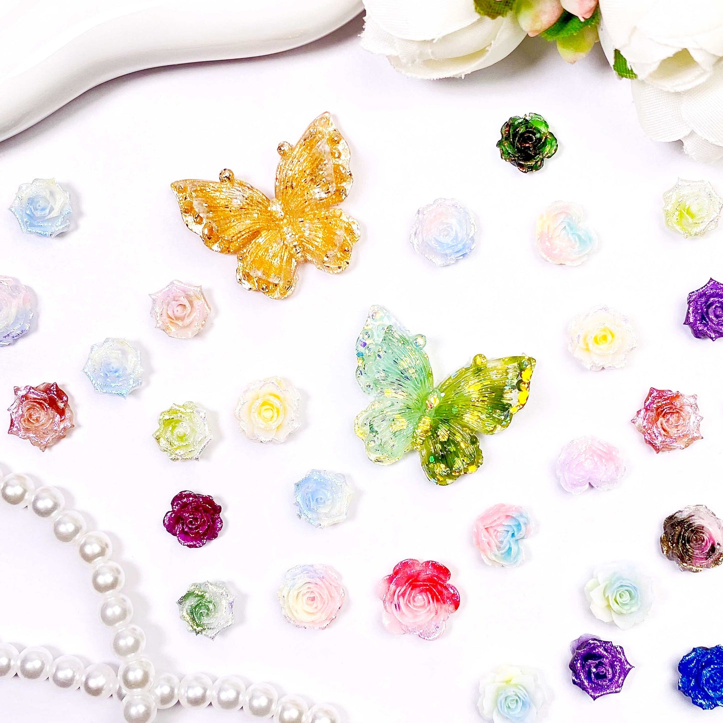 【Ver.2.0新登場】夜光ソフトレジン ローズのブラインドボックス【リアルタイム開封付き】