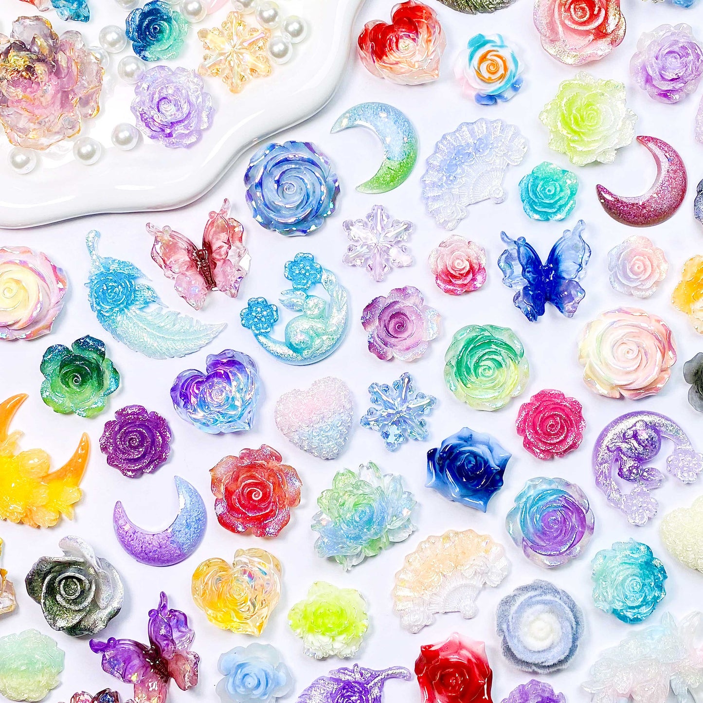 【Ver.2.0新登場】夜光レジンフラワーのブラインドボックス【リアルタイム開封付き】