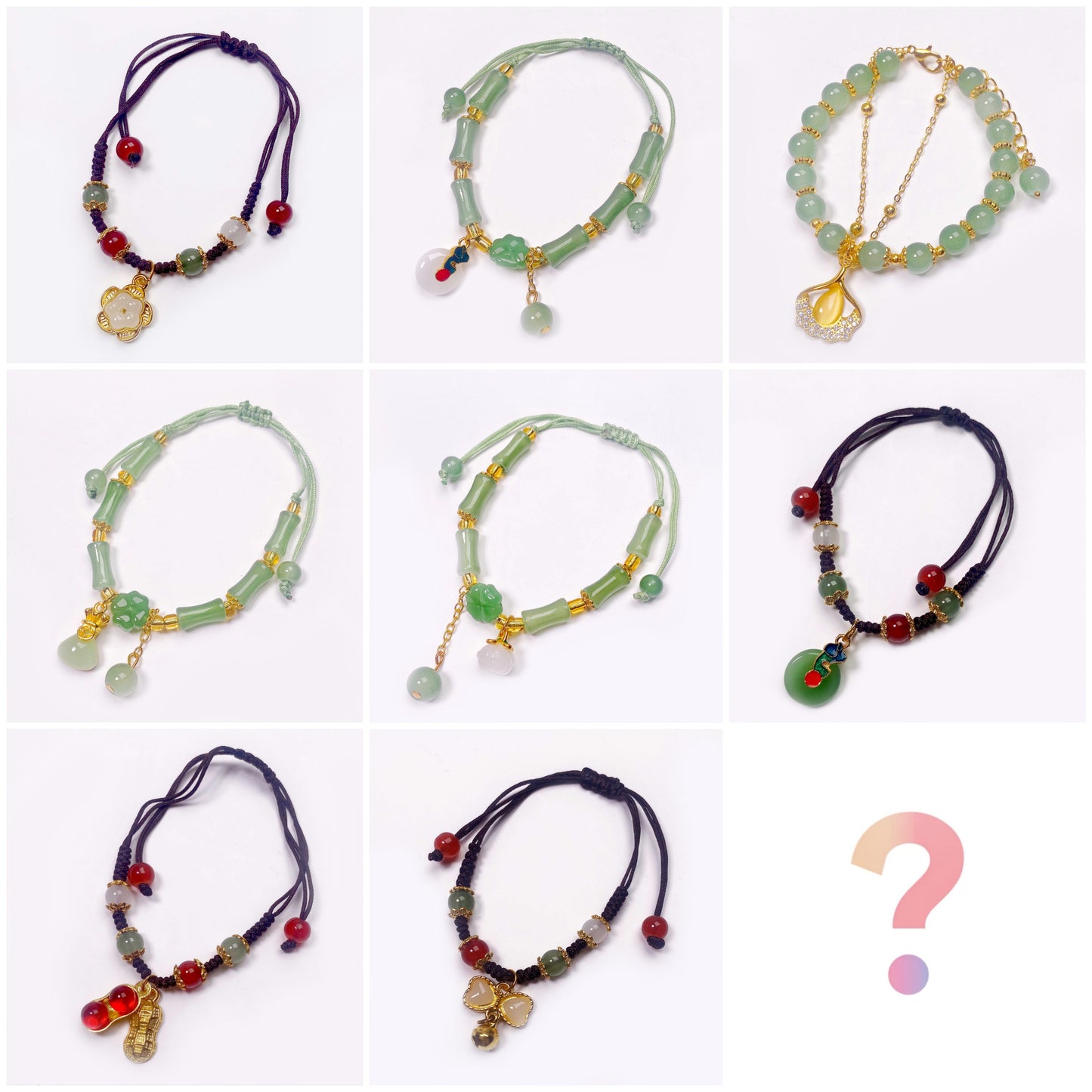 ブレスレットのブラインドボックス【リアルタイム開封付き】