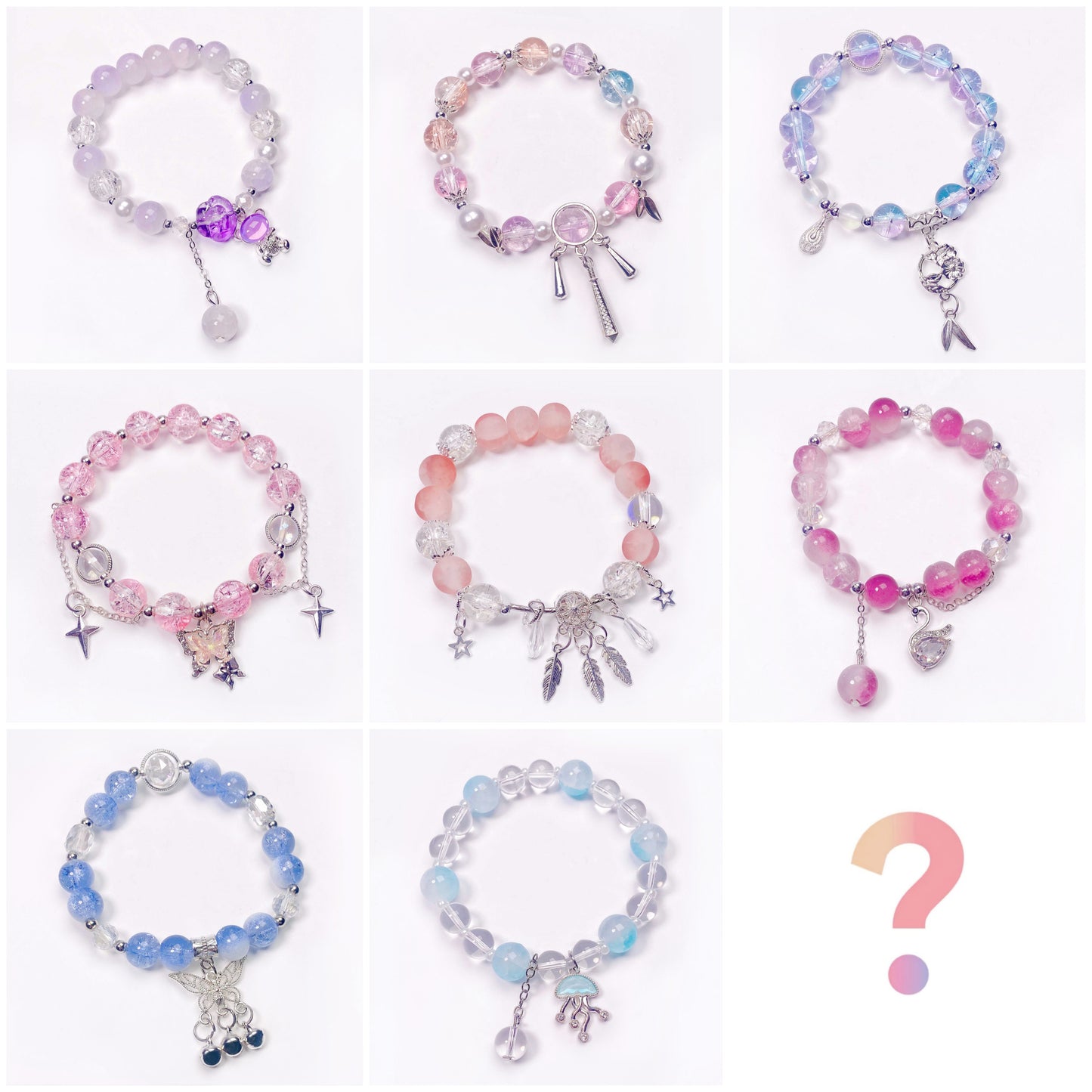 ブレスレットのブラインドボックス【リアルタイム開封付き】