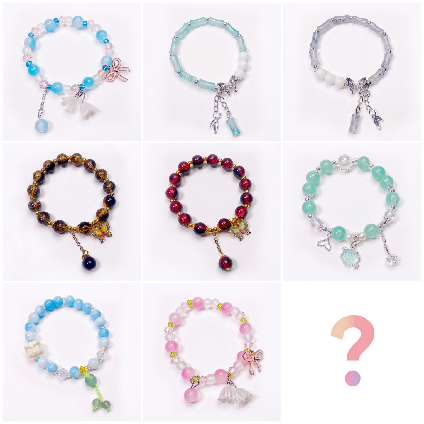 ブレスレットのブラインドボックス【リアルタイム開封付き】