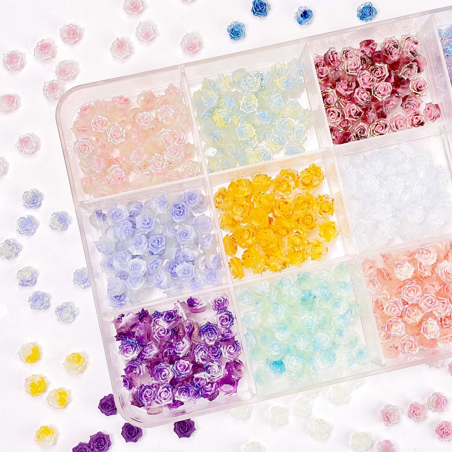 夜光ソフトレジン ローズのブラインドボックス【リアルタイム開封付き】